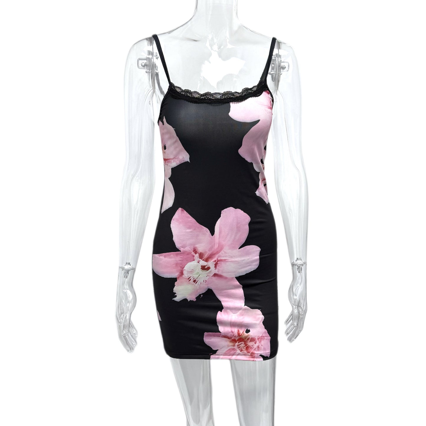 Women's Fashion Printed Sling Dress
