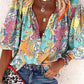Women's Fashion Digital Printing Casual Shirt