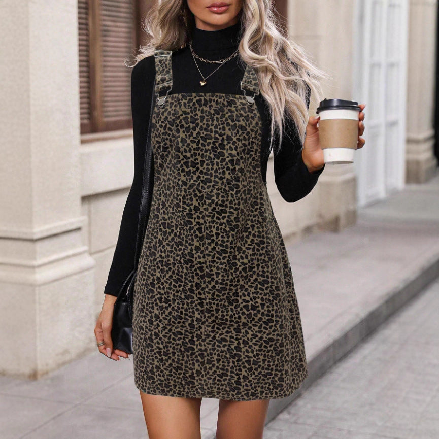 A Lady's Highly Individualistic Suspender Dress
