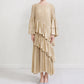 Autumn And Winter French Style Temperament Pleated Dress