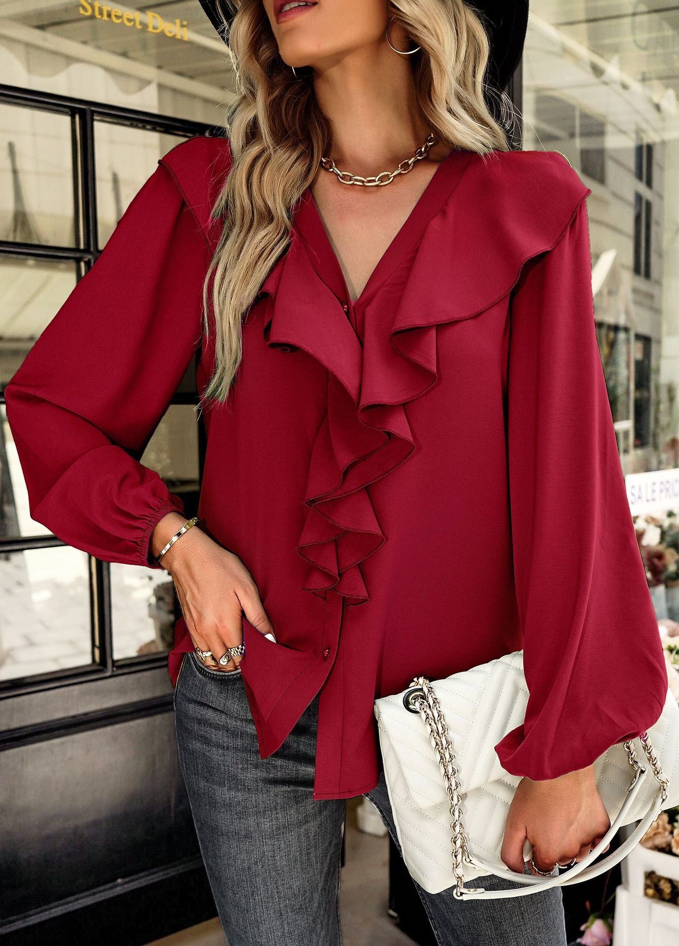 Long Sleeve Comfortable Shirt Spring And Autumn Top