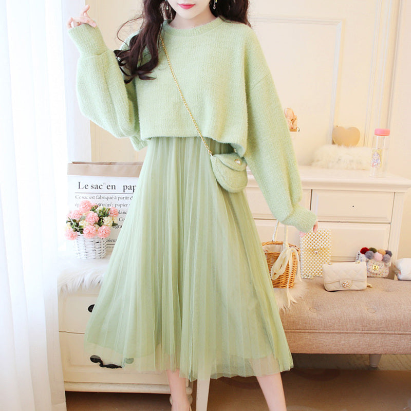 Women's Fashion Mesh Strap Dress