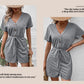 Women's Solid Color Casual White Belt Jumpsuit