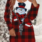 European And American Women's Clothing Christmas Leisure Dress