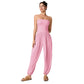 Summer Solid-color Casual Jumpsuit