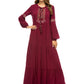 Robe simple brodée