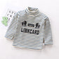 Plus fleece long sleeve high neck t-shirt