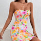Figure-hugging Tube Mini Skirt