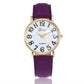 Marble Belt Watch Fashion Geneva Watch  Shell Face Casual Watch For Men And Women