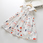 Girls' doll collar sleeveless vest dress