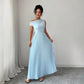 Womens Stylish Figure-hugging Sleeveless Pleated Dress