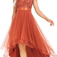 Bridesmaid Prom Evening Dress For Sequin Gauze Annual Meeting