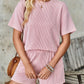 Loose Casual Short-sleeved Shorts Suit Women