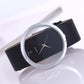 Transparent hollow personality ladies watch