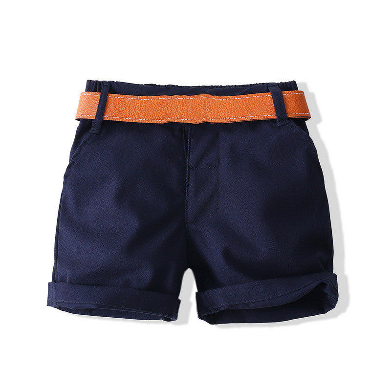 Boys Beach Style Short Sleeve Shirt Outfit