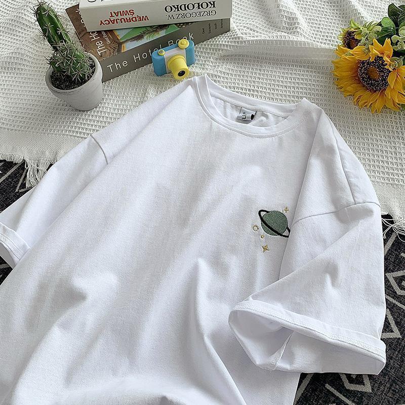 Women's Loose Korean Summer Short Sleeve