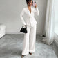 Women's Casual Pants Suit Two-Piece Set