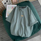 Women's Loose Korean Summer Short Sleeve