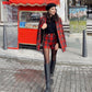 Plaid Suit Shorts Suit Jacket High Sense Of Spring
