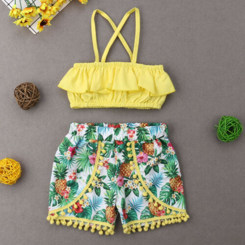 Ensemble robe à bretelles pour enfant