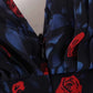 Slim temperament print dress