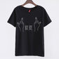 Women's round neck short-sleeved T-shirt