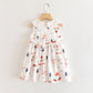 Girls' doll collar sleeveless vest dress