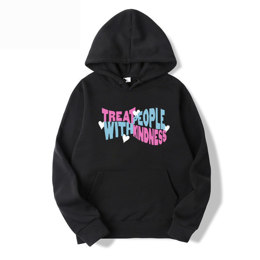 Casual fashion loose men's and women's hooded sweater