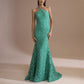Elegant Lace Mermaid Evening Gown For Banquets