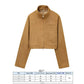 Suede Texture Effect Coat Beauty Clothing