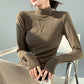 Half Turtleneck Bottoming Shirt Inner Wear Long Sleeve T-shirt Top