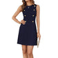 Women's Cocktail Mini Sleeveless Casual Dress