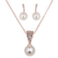 Pearl necklace set