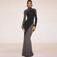 Fashionable And Creative Street-Style Patchwork High-Waist Bodycon Dress For Women