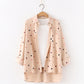 Women Polka Dot Print Blouse Shirts