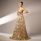Elegant Sleeveless Sequined Suspender Evening Dress