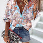 Women's Fashion Digital Printing Casual Shirt