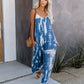 Tie-dye Jumpsuit Loose Pants