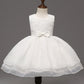 Robe de mariée bébé de haute qualité, robe bébé fille, fleur crochet enfants, vin pleine lune d'un an, robe de mariée en gros