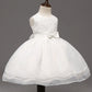 Robe de mariée bébé de haute qualité, robe bébé fille, fleur crochet enfants, vin pleine lune d'un an, robe de mariée en gros