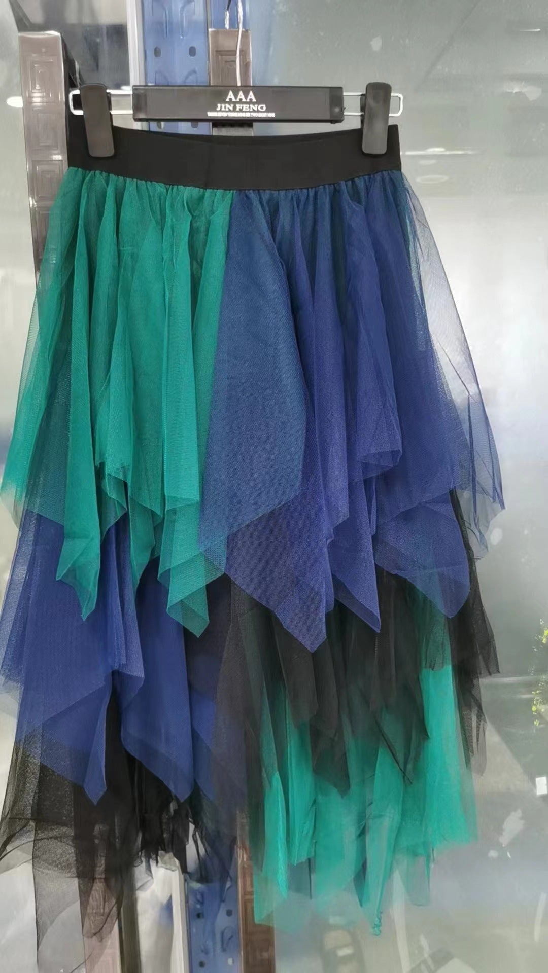 Fashion Irregular With Personality Tulle Skirt Women