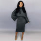 Beautiful women's turtleneck sweater