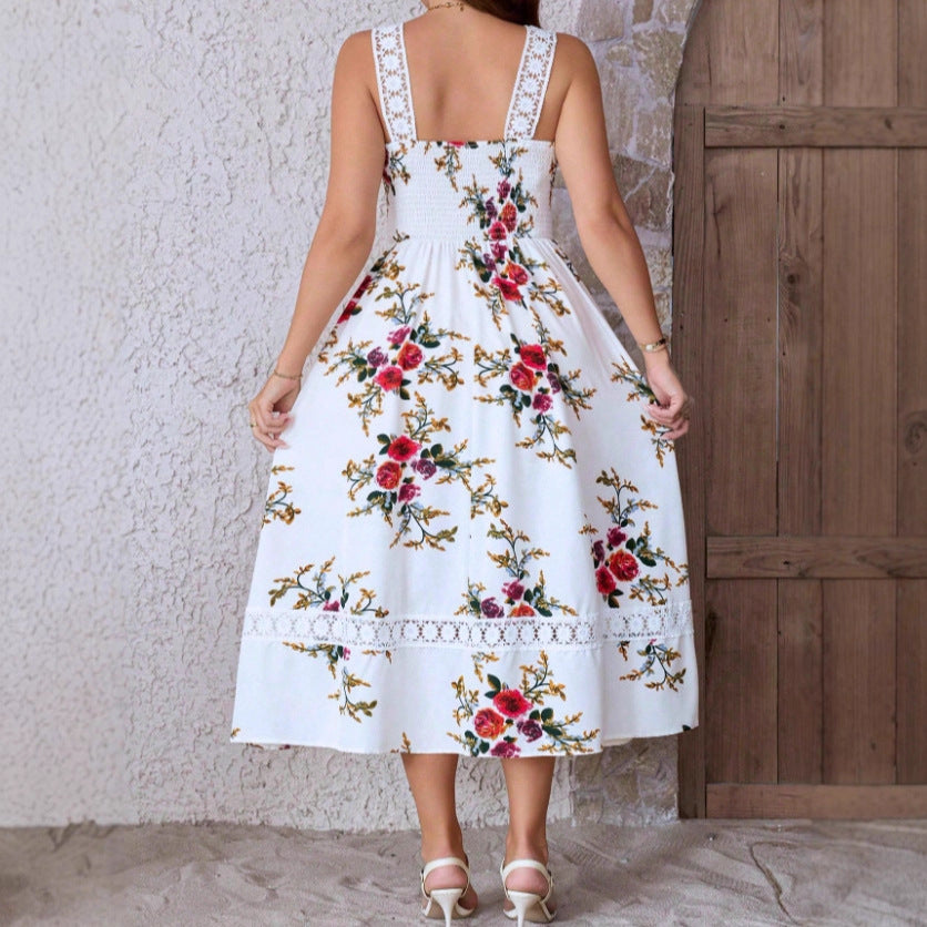 Women's Floral Print Casual Dress