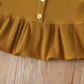 Ensemble de vêtements d'été pour filles, débardeur imprimé, short, deux pièces, sans manches