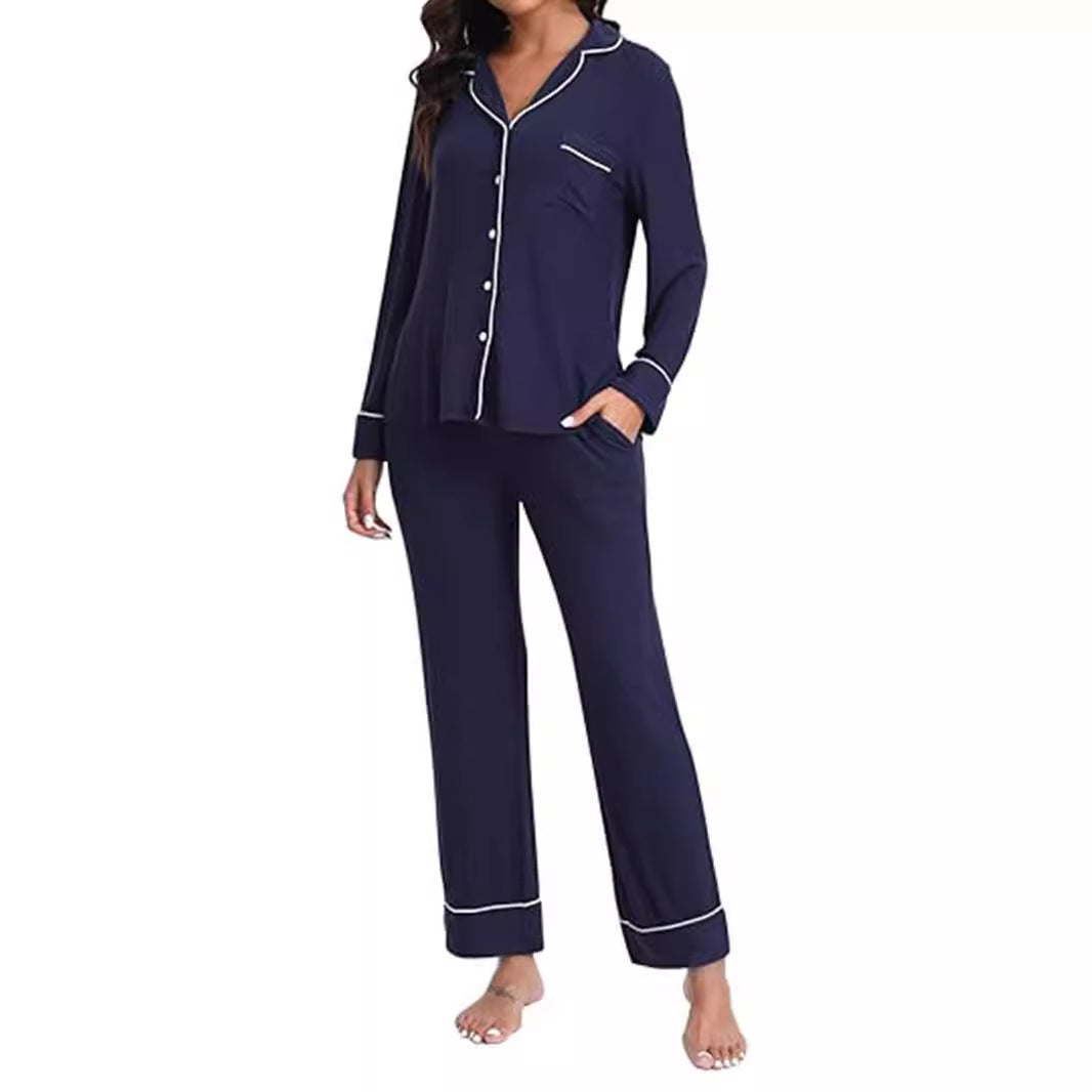 Buckle Soft High Waist Lace-up Straight-leg Pants Suit