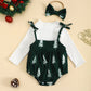 Baby Girl Christmas Suit Long Sleeve