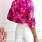 Women's Digital Printed Cardigan Long-sleeved Shirt