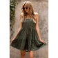 Polka Dot Slim Fit A- Line Slip Dress