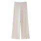 Asymmetric Design Hanging Collar Top And Trousers Suit