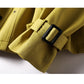 Autumn Fragrance Green Windbreaker Women's Short Waist